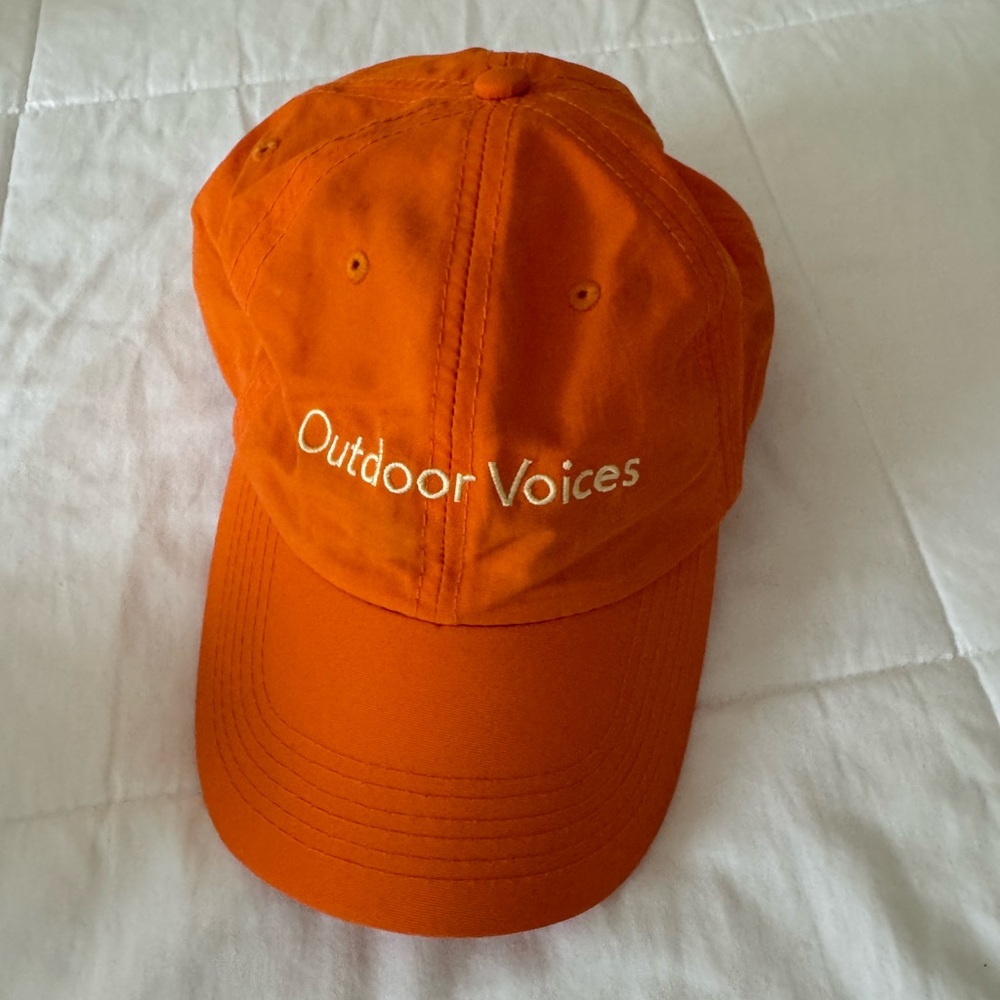 Outdoor Voices Vibrant Orange Hat